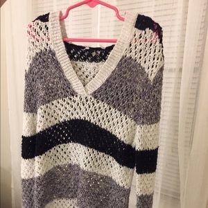 Girls striped sweater